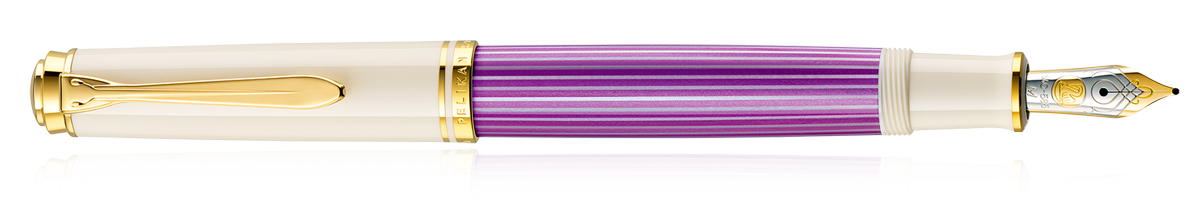 Pelikan Souveran 600 Violet-White Fountain Pen